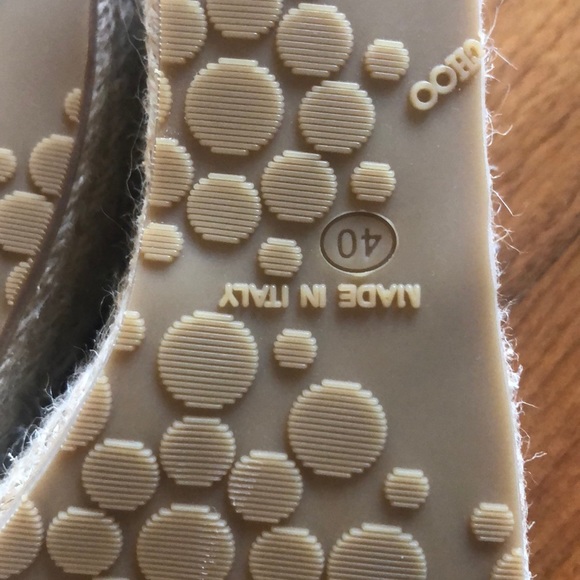 Jimmy Choo White Patent Leather Espadrille Size 40 - Picture 5 of 8